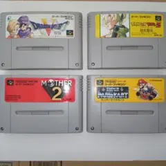 期間限定　mother2 スーパーファミコン ソフト 4本セット