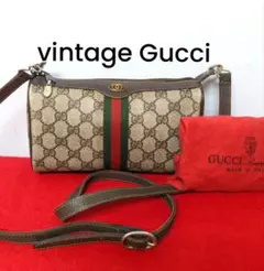 美品 極希少!Gucci シェリーライン ビンテージショルダーバッグ 2way