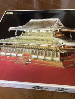 フジミ　法隆寺　金堂　ゴールドデラックス　1／150スケール　プラモデル