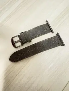 オリーブグリーン レザー キャンバス バンド 42/44mm