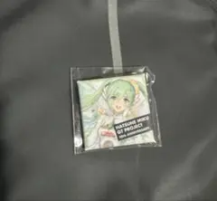 初音ミク　2017 レーシング　スクエア缶バッジ