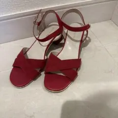 Oriental Traffic クロスストラップサンダル23.0-23.5cm