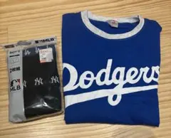 新品　ドジャース　tシャツ　パンツの２枚セット150cm キッズ