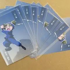 忍たま乱太郎　池田三郎次　みんなで鍛錬の段　ランダムブロマイド　9枚セット