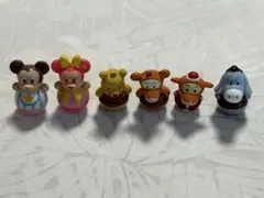 ディズニー 起き上がりこぼし 6点セット マスコット ミッキー ミニー
