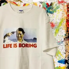 ビートたけし アバンギャルド Tシャツ 半袖 メンズ 新品 個性的 白