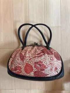 昭和レトロ　がま口　バッグ　美品！
