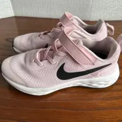 Nike ピンク スニーカー ベルクロ 20㎝ 美品