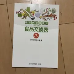 糖尿病食事療法のための食品交換表
