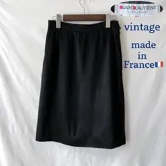Yves Saint Laurent ヴィンテージ サンローラン スカート 黒