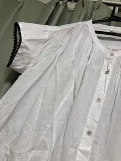 soulberry ソウルベリー　半袖　シャツ　コットン　白