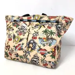 Le Sportsac ハンドバッグ ハワイ ドクロ スカル レスポートサック