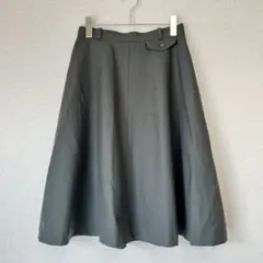 EMMA フレアスカート Aライン ダークグレー 11号 L