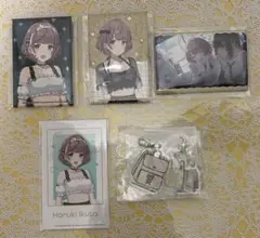 シャニマス　郁田はるき　くじ引き堂　缶バッジ　チャーム　ブロマイド　セット