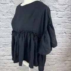 SWEET ROUGE トップス　黒　サイズM 621
