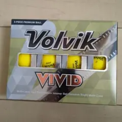 【新品】Volvik ボルビック ゴルフ ボール VIVID