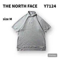 【即購入OK】THE NORTH FACE 半袖ポロシャツ　サイズM グレー