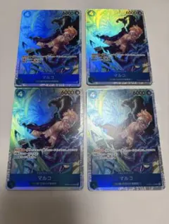 ONE PIECE カードゲーム マルコ SR 4枚セット