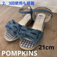 POMPKINS ポプキンズ　サンダル21cm