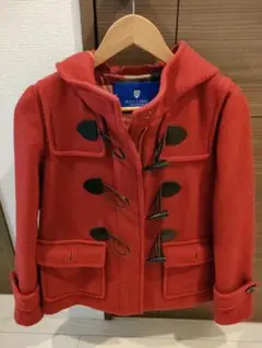 ブルーレーベルクレストブリッジ ダッフルコート 赤
