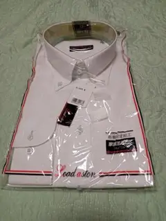 ★Load aston 長袖ドレスシャツ ホワイト(新品/M Size)