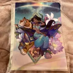 藤ちょこ ディズニープリンセス ジャスミン オーロラクリアファイル