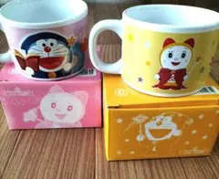 新品未使用ドラえもん・ドラミちゃん マグカップセット