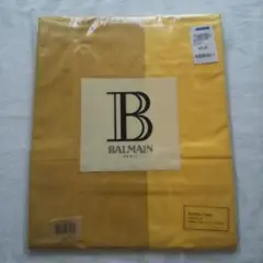 BALMAIN ボルスターケース 抱き枕カバー 綿100% イエロー