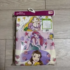 110cm　半袖肌着3枚組　年中素材　ディズニープリンセス