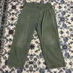 70s 80s カナダ軍 ワークパンツ