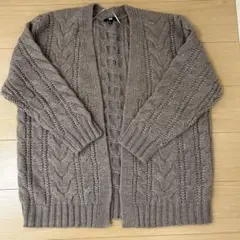 UNIQLO ケーブルリラックスカーディガン　L