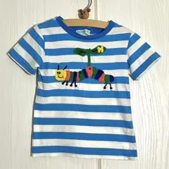 【hakka kids】ストライプTシャツ 100
