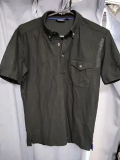 DKNY ブラック ポロシャツ M