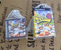 ゲームパッケージミニチュアチャーム Playstation サルゲッチュ