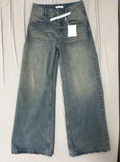 SLIGHT VOGUE ワイドデニムジーンズW31相当 メンズ M 新品未使用