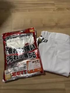 ZETT ユニフォームパンツ ホワイト 2XO