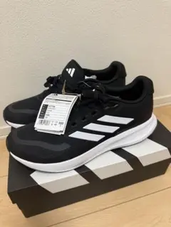 adidas RUNFALCON 5 黒 30cm ランファルコン