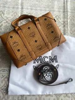 【美品】 MCM ハンドバッグ