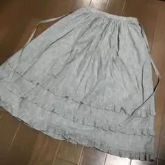 昭和レトロ　スカート　リメイク素材　ハンドメイド