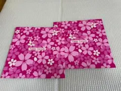 卓球用 桜花柄 ラバー保護　吸着シート 2枚＋おまけ1枚（色不問