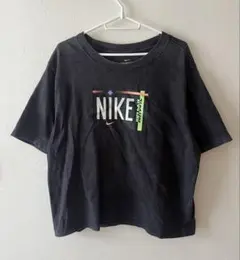 ナイキ NIKE XL ウォッシュプリントＴシャツ 半袖 ゆったり ブラック