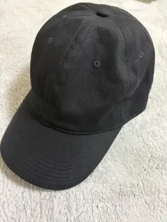 無印良品　コットンツイルキャップ 黒 55〜59cm