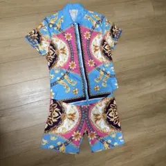 メンズ 半袖 アロハシャツ セット