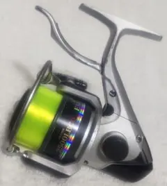 ダイワエンブレムS2500LBCDフロントドラグレバーブレーキリール!ライン付き