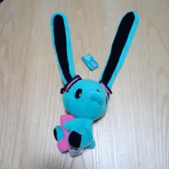初音ミク型 汎用うさぎ　着衣ぬいぐるみ　マスコット　チャックスGP　みく チャックスGP 汎用うさぎ 初音ミク型 着衣ぬいぐるみマスコット