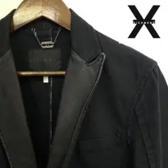 RICHMOND X リッチモンドエックス コットンジャケット レザーラペル
