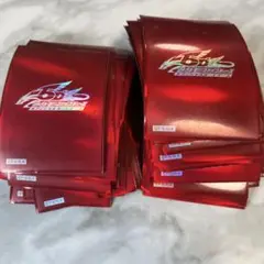 遊戯王　公式スリーブ　5Ds ファイブディーズ レッド/赤【約150枚】