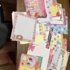 平成レトロ便箋バラ各種60枚