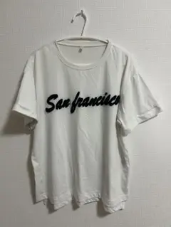 刺繍 ホワイト Tシャツ