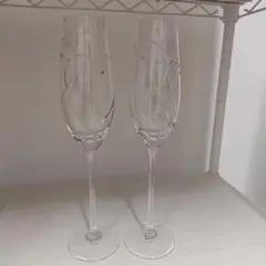 シャンパン　グラス 2個セット